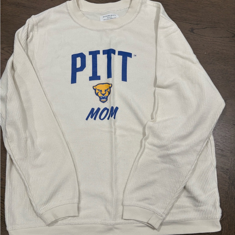 Boxercraft Cream Ribbed Sweatshirt